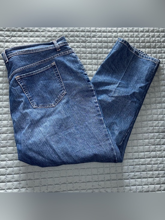 Gloria Vanderbilt Denim - Gloria Vanderbilt Jeans Womens 18W Stretch Denim Tapered Leg Classic 40X29